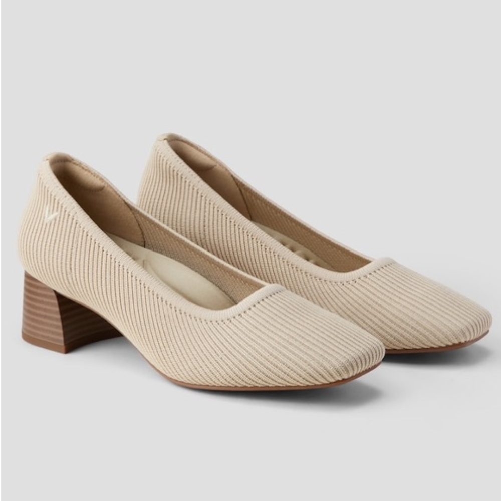 👡 VIVAIA Square Toe Chunky Heels (Melody Pro)